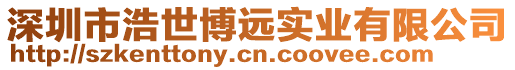 深圳市浩世博遠(yuǎn)實(shí)業(yè)有限公司