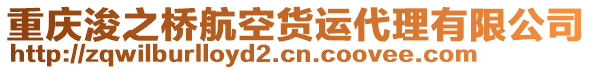 重慶浚之橋航空貨運代理有限公司