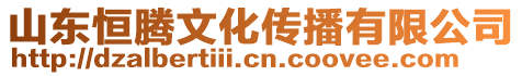 山東恒騰文化傳播有限公司