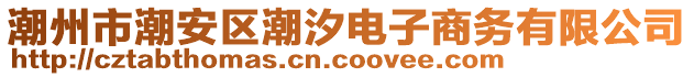 潮州市潮安區(qū)潮汐電子商務(wù)有限公司