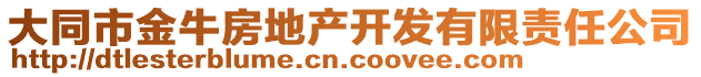 大同市金牛房地產(chǎn)開(kāi)發(fā)有限責(zé)任公司