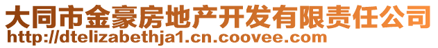 大同市金豪房地產(chǎn)開發(fā)有限責任公司