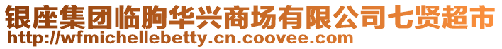 銀座集團(tuán)臨朐華興商場有限公司七賢超市