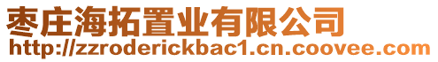 棗莊海拓置業(yè)有限公司