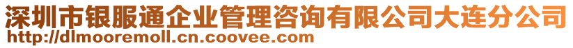 深圳市銀服通企業管理咨詢有限公司大連分公司
