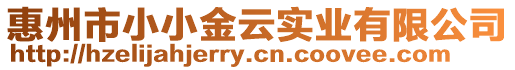 惠州市小小金云實業有限公司