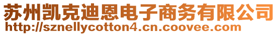 蘇州凱克迪恩電子商務(wù)有限公司