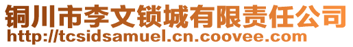 銅川市李文鎖城有限責(zé)任公司