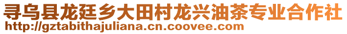 尋烏縣龍廷鄉(xiāng)大田村龍興油茶專業(yè)合作社