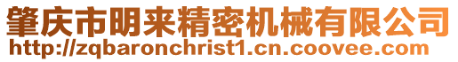 肇慶市明來精密機(jī)械有限公司