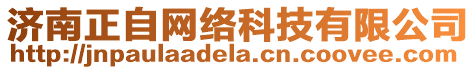 濟南正自網絡科技有限公司