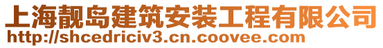 上海靚島建筑安裝工程有限公司