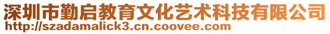 深圳市勤啟教育文化藝術(shù)科技有限公司