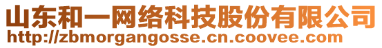 山東和一網(wǎng)絡(luò)科技股份有限公司