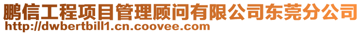 鵬信工程項目管理顧問有限公司東莞分公司