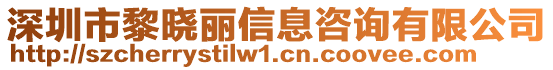 深圳市黎曉麗信息咨詢有限公司