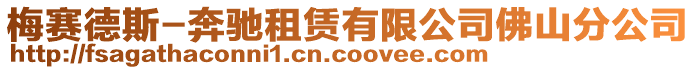 梅賽德斯-奔馳租賃有限公司佛山分公司