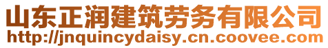山東正潤建筑勞務(wù)有限公司