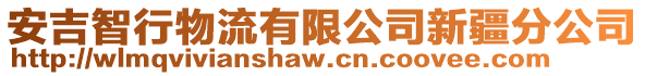 安吉智行物流有限公司新疆分公司