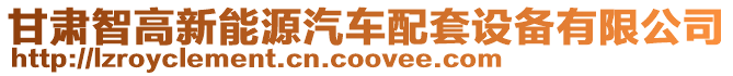 甘肅智高新能源汽車配套設備有限公司