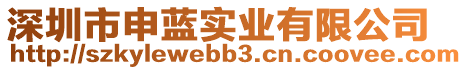 深圳市申藍實業有限公司