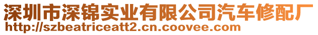 深圳市深錦實業(yè)有限公司汽車修配廠