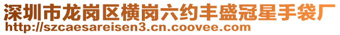 深圳市龍崗區橫崗六約豐盛冠星手袋廠