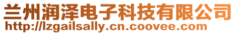 蘭州潤澤電子科技有限公司