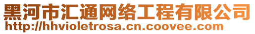 黑河市匯通網(wǎng)絡(luò)工程有限公司