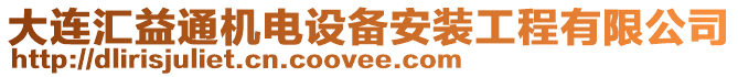 大連匯益通機電設備安裝工程有限公司