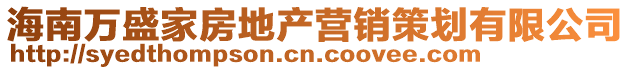 海南萬盛家房地產營銷策劃有限公司