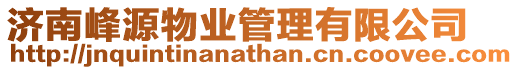 濟(jì)南峰源物業(yè)管理有限公司