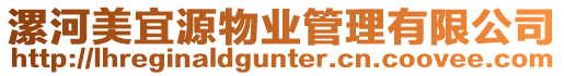 漯河美宜源物業(yè)管理有限公司