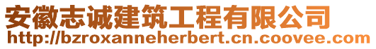 安徽志誠建筑工程有限公司