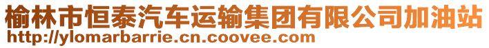 榆林市恒泰汽車運輸集團有限公司加油站