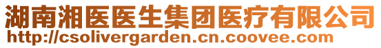 湖南湘醫(yī)醫(yī)生集團(tuán)醫(yī)療有限公司