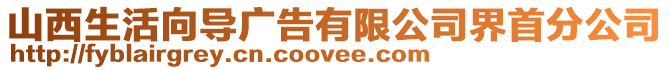 山西生活向導廣告有限公司界首分公司