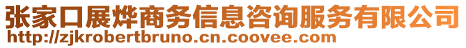 張家口展燁商務(wù)信息咨詢服務(wù)有限公司