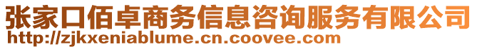 張家口佰卓商務(wù)信息咨詢服務(wù)有限公司