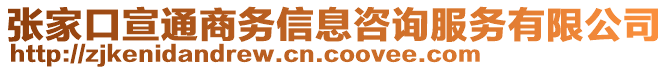 張家口宣通商務(wù)信息咨詢(xún)服務(wù)有限公司