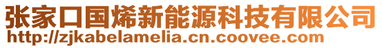 張家口國烯新能源科技有限公司