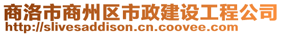 商洛市商州區市政建設工程公司