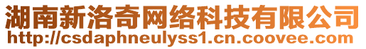 湖南新洛奇網(wǎng)絡(luò)科技有限公司