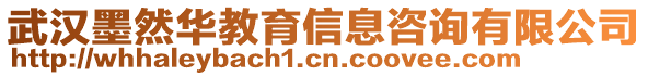 武漢墨然華教育信息咨詢有限公司