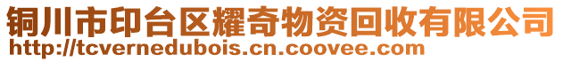 銅川市印臺(tái)區(qū)耀奇物資回收有限公司