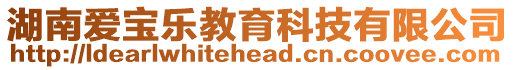 湖南愛寶樂教育科技有限公司