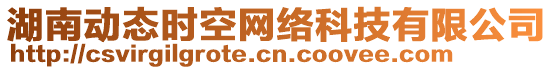 湖南動(dòng)態(tài)時(shí)空網(wǎng)絡(luò)科技有限公司