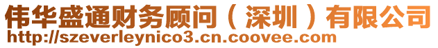 偉華盛通財務(wù)顧問（深圳）有限公司