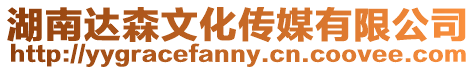湖南達森文化傳媒有限公司