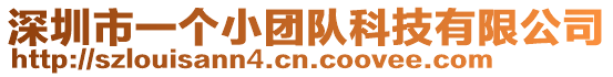 深圳市一個小團隊科技有限公司